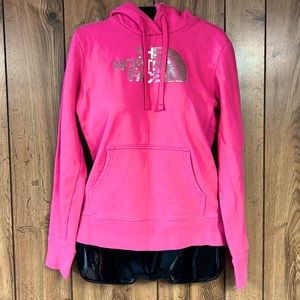 Women’s Pink The North-Face Hoddie